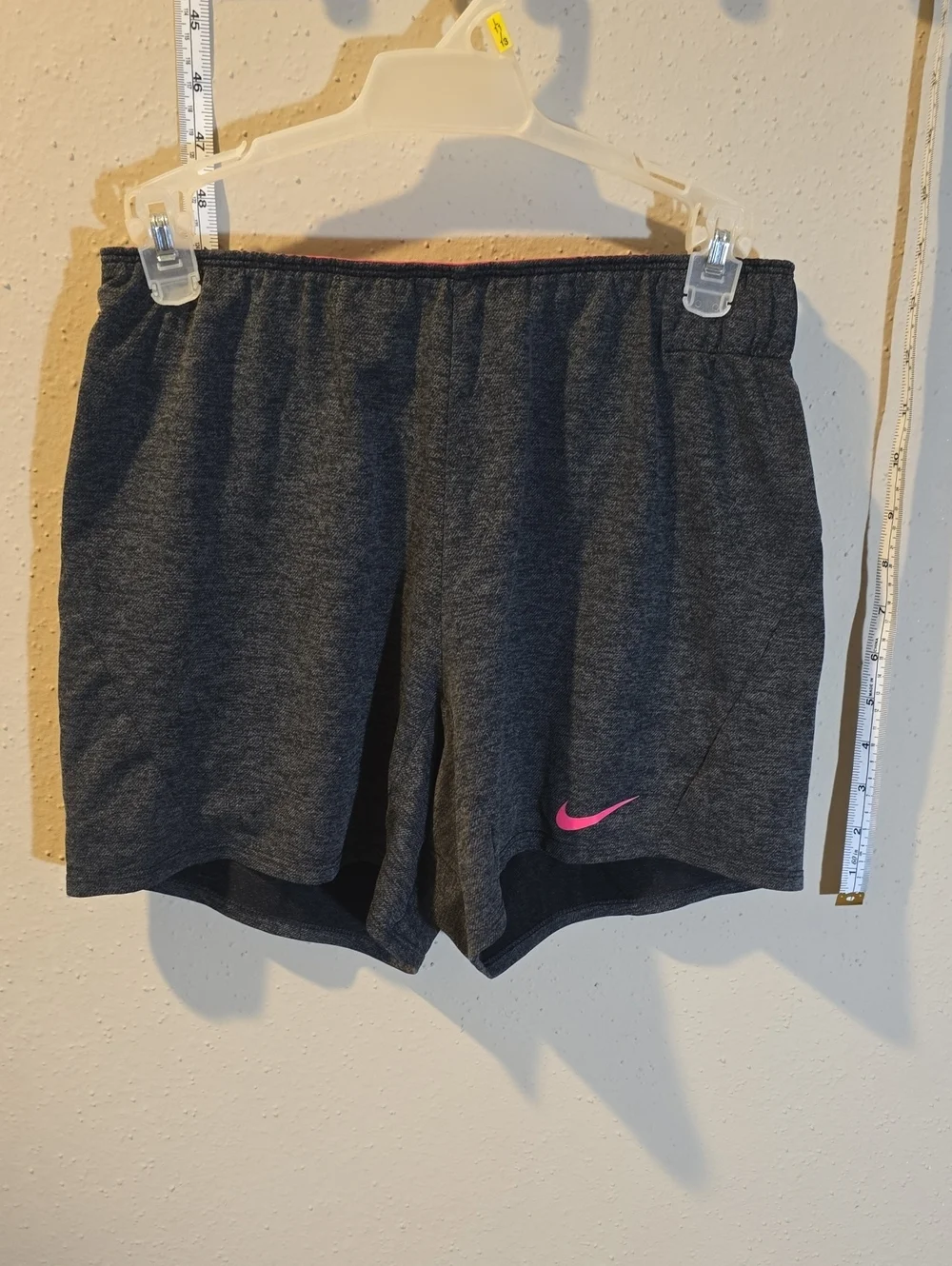 Nike Dri Fit Women Shorts Vibrant Pink Swoosh Logo Xs